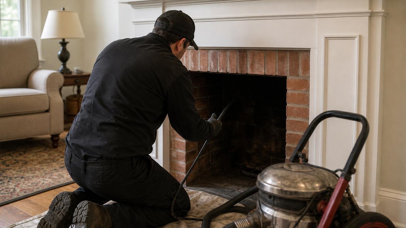 Practical chimney sweep & inspection in Morristown